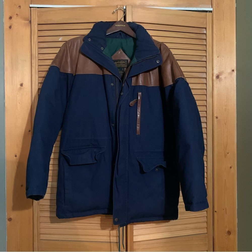 Vintage Black Label Eddie Bauer Goose down Jacket Medium